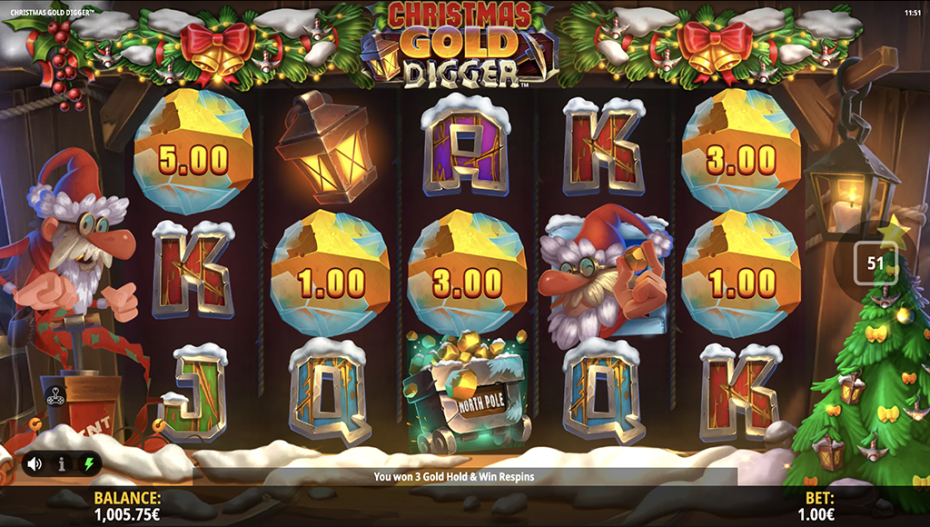 Gold Hold & Win Respins Trigger