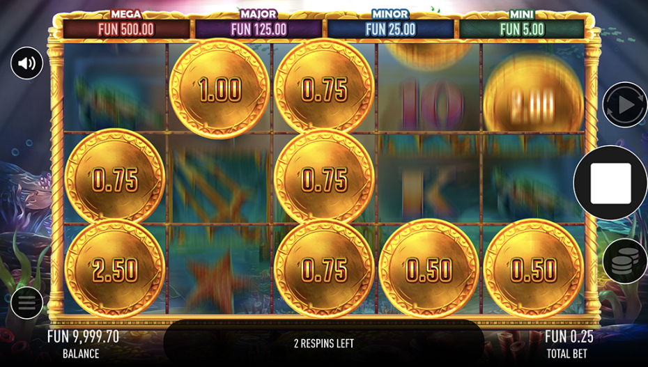 Golden Rush Respins Game