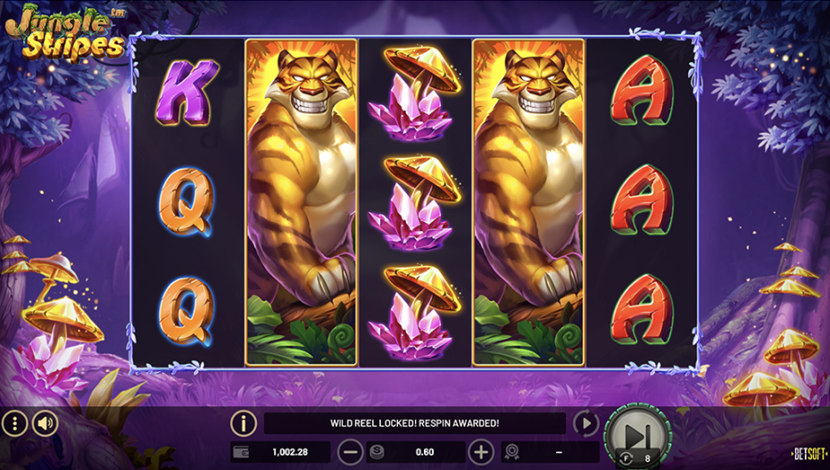 Jungle King Wilds in Bonus Game