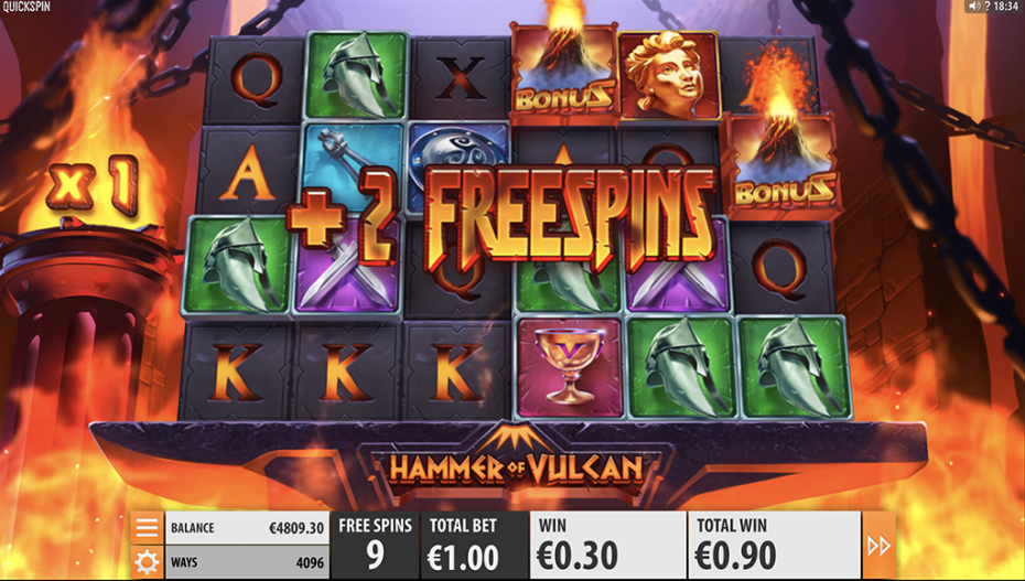 Light the Forge Free Spins Extra Spins