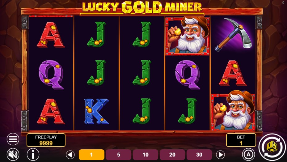 Lucky Gold Miner Slot Review