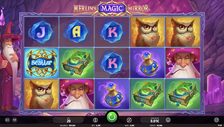 Merlin's Magic Mirror Slot Review