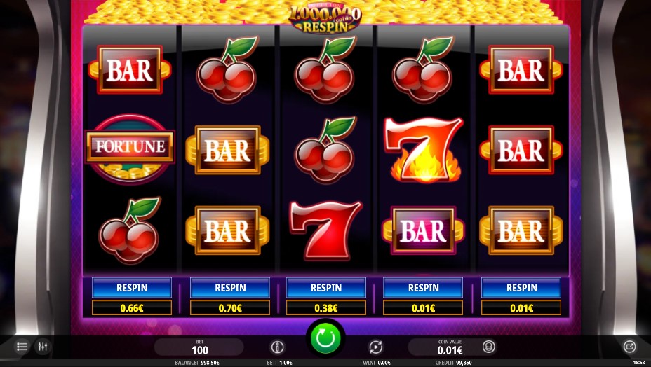 Million Coins Respin Slot Review