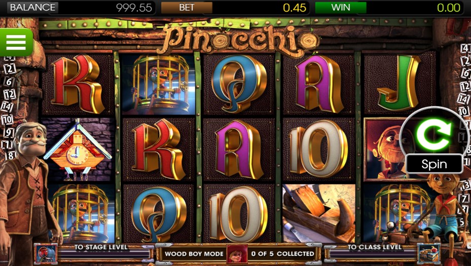 Pinocchio Slot Review