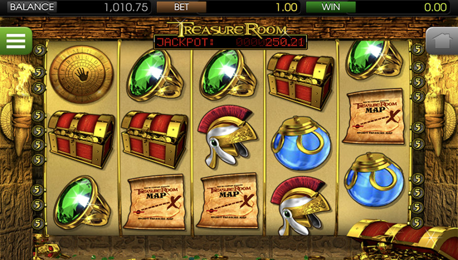 Progressive Jackpot Treasure Chest symbols