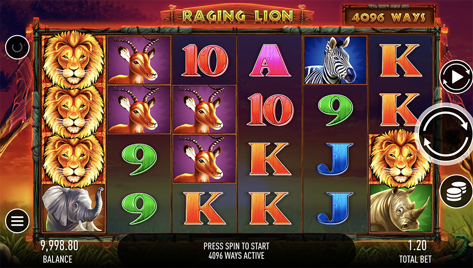 Raging Lion Slot Review