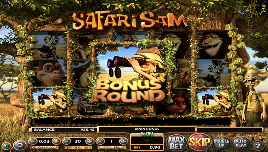 Safari Bonus Round Trigger
