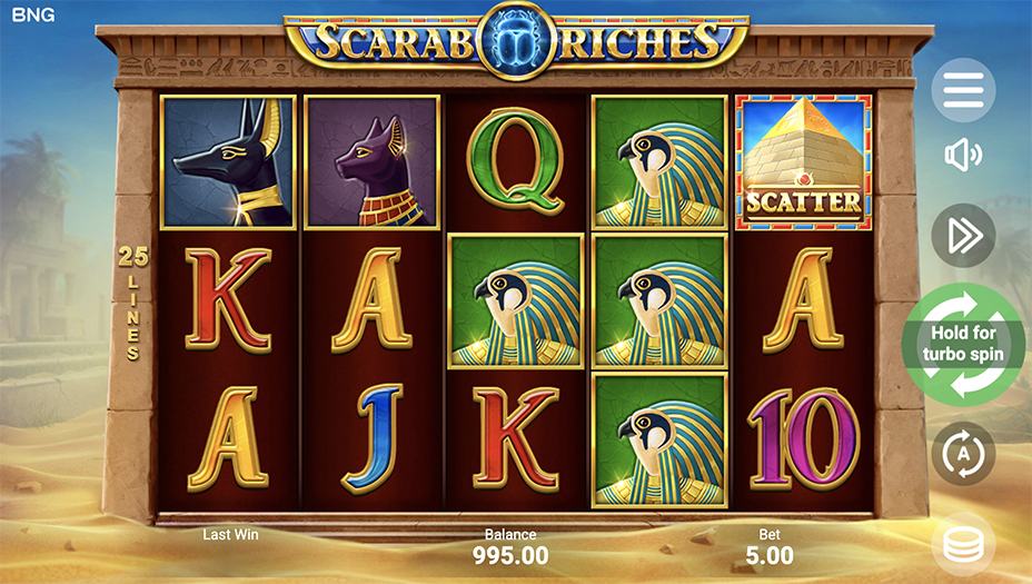 Scarab Riches Slot Review