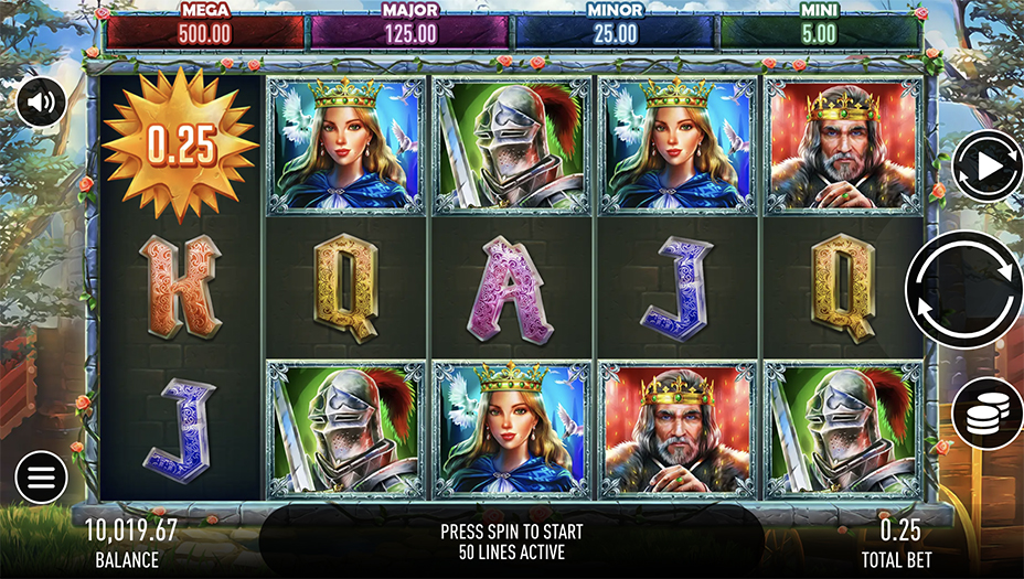 Throne of Camelot Slot Review