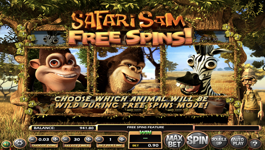 Wild Animal Free Spins Choose Wild