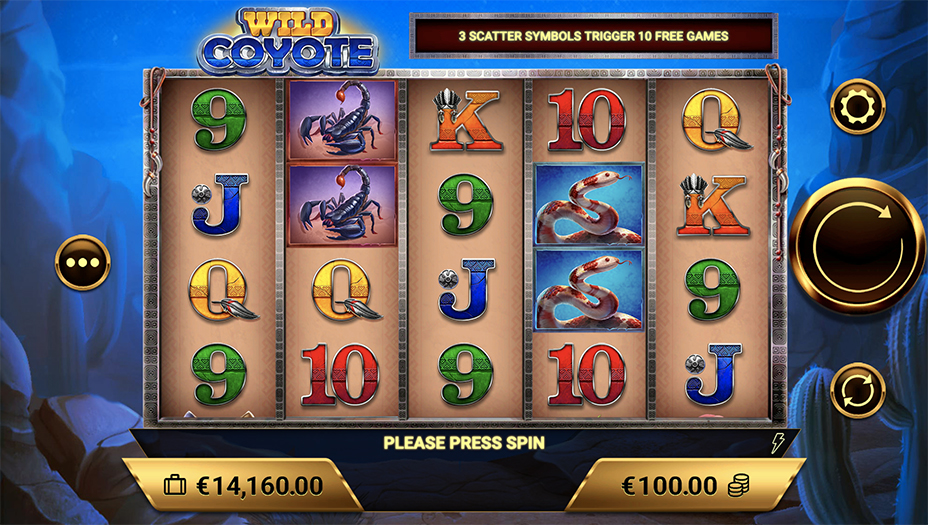Wild Coyote Slot Review