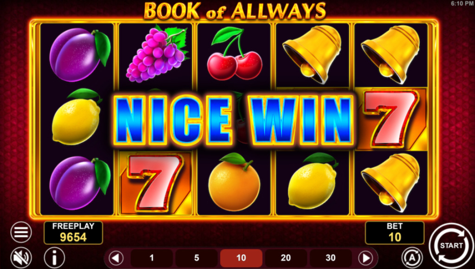 Free Spins Nice Win Spin
