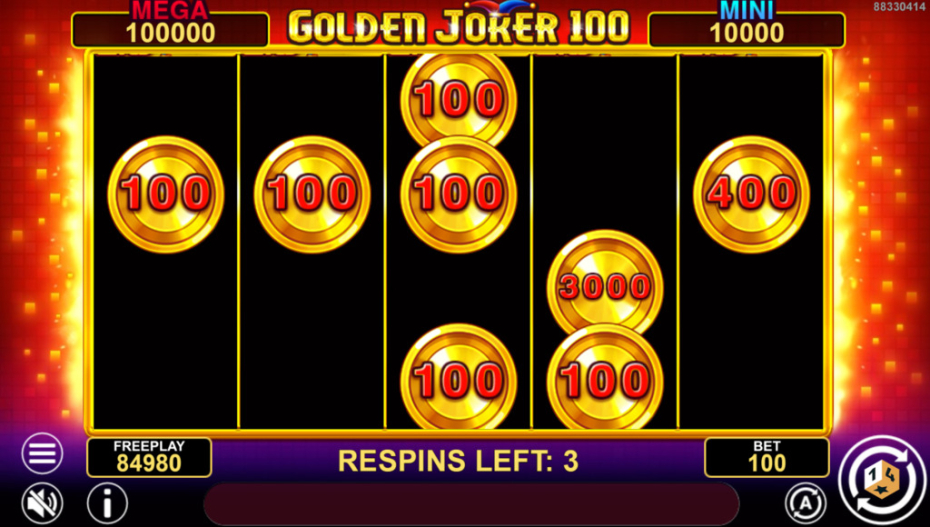 Hold and Spin Feature Win Spin