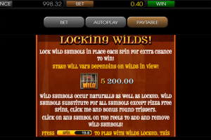 Locking Wilds rules