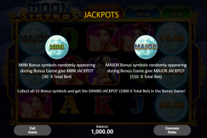 Jackpots rules