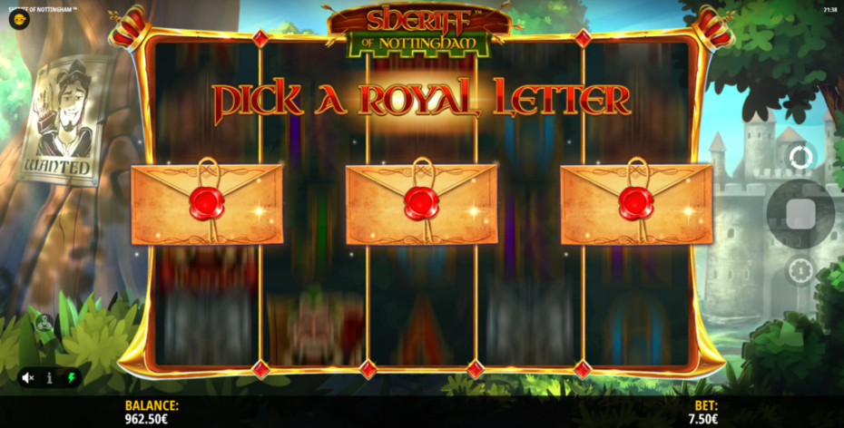 Pick a Royal Letter Feature