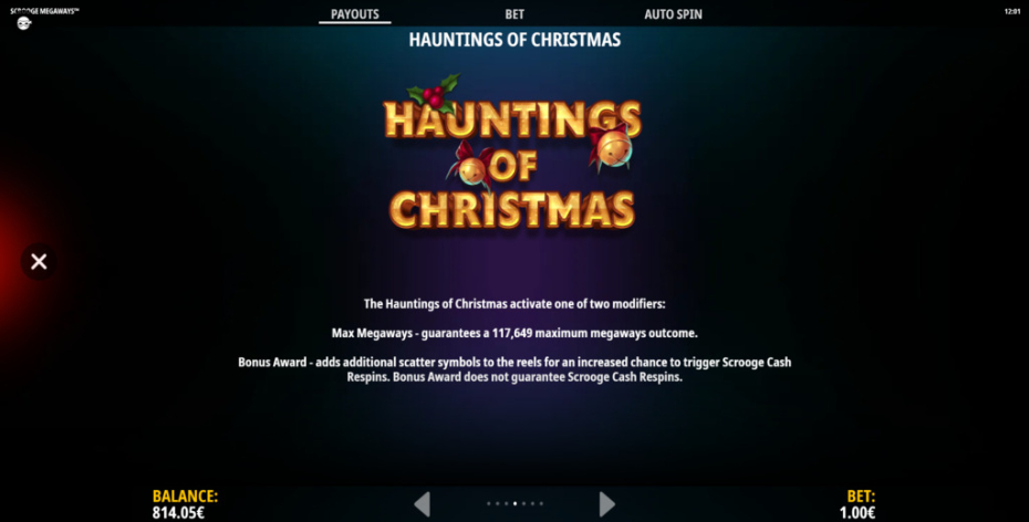 Haunting of Christmas Features Rules