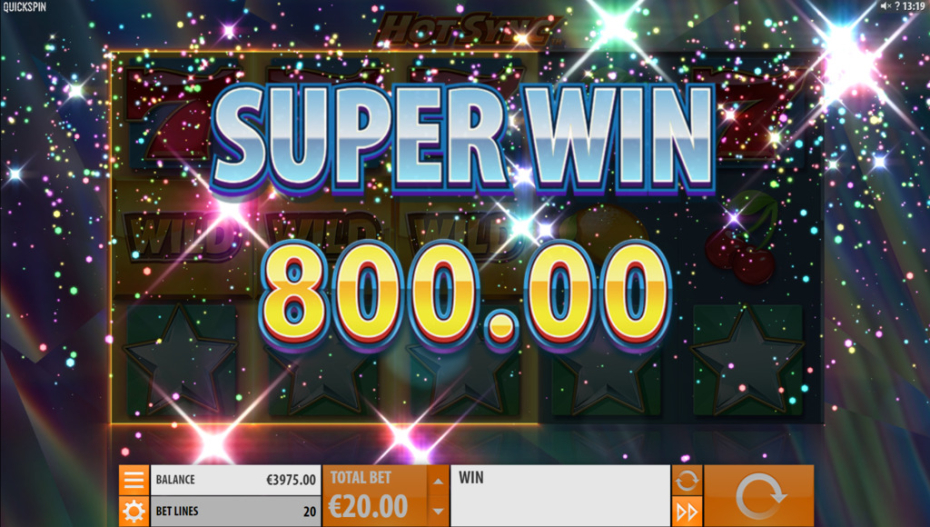 Hot Sync Respin Feature Super Win