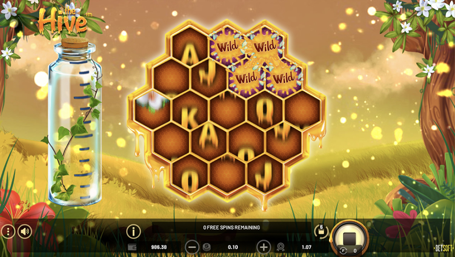 Honeyburst Spreading Wilds after