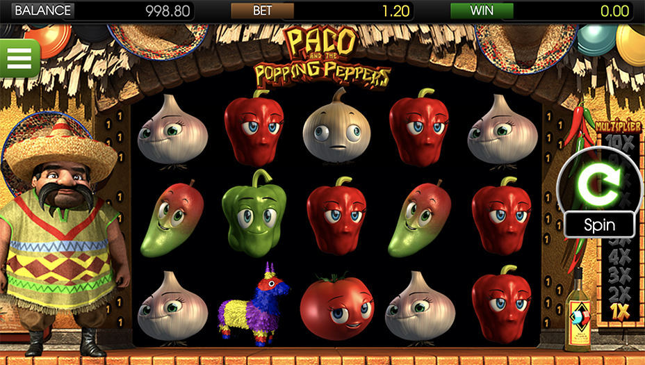 Paco and the Popping Peppers Slot Review