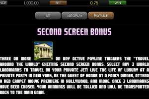 Second Screen Bonus
