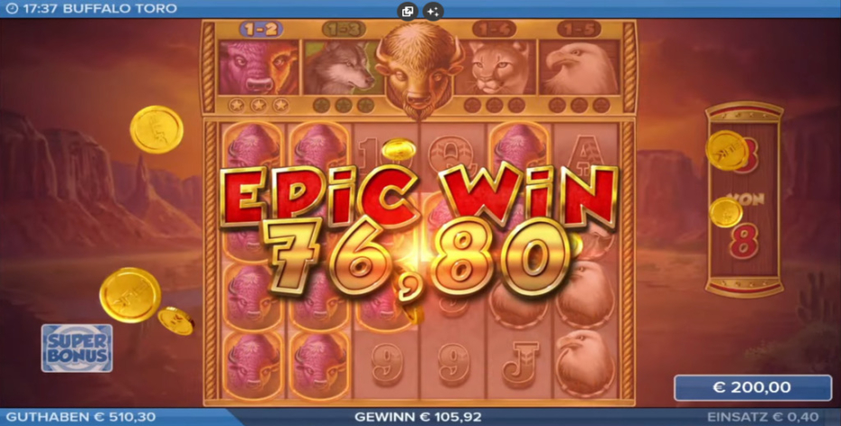Super Free Spins Epic Win