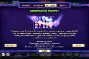 Monster Fury feature rules